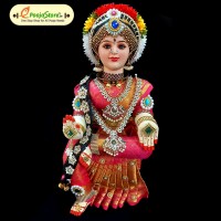 Ready to use Goddess /Varalakshmi / Ammavari Idol